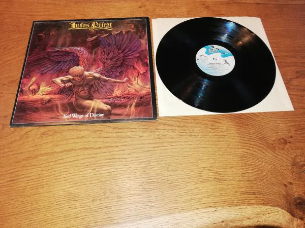 Judas Priest Sad Wings of Destiny 1976 Gull Gulp 1015 Records  Italienische Pressung VG+/VG+